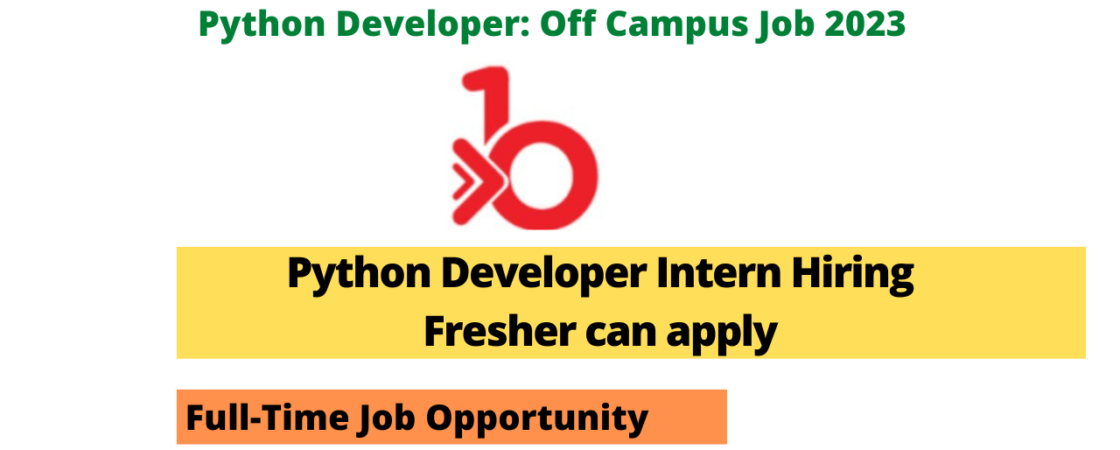 Shift Boolean Careers Remote Fresher Job Hiring for Python Developer