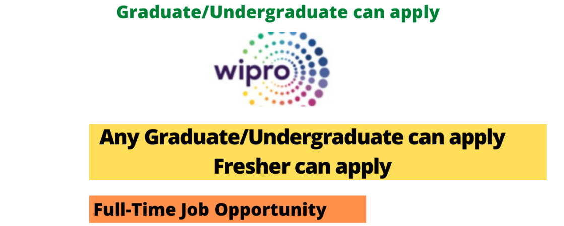 Wipro Careers Fresher Hiring for Voice Process Any GraduateUndergraduate can apply