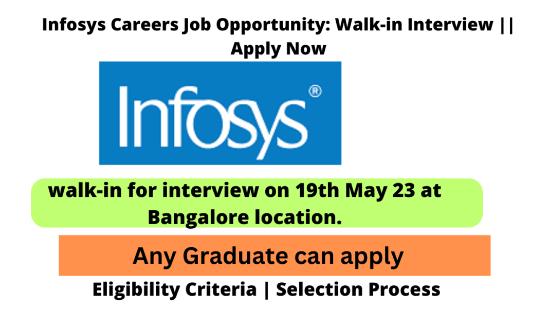 Infosys Careers Job Opportunity Walkin Interview Apply Now Seekajob