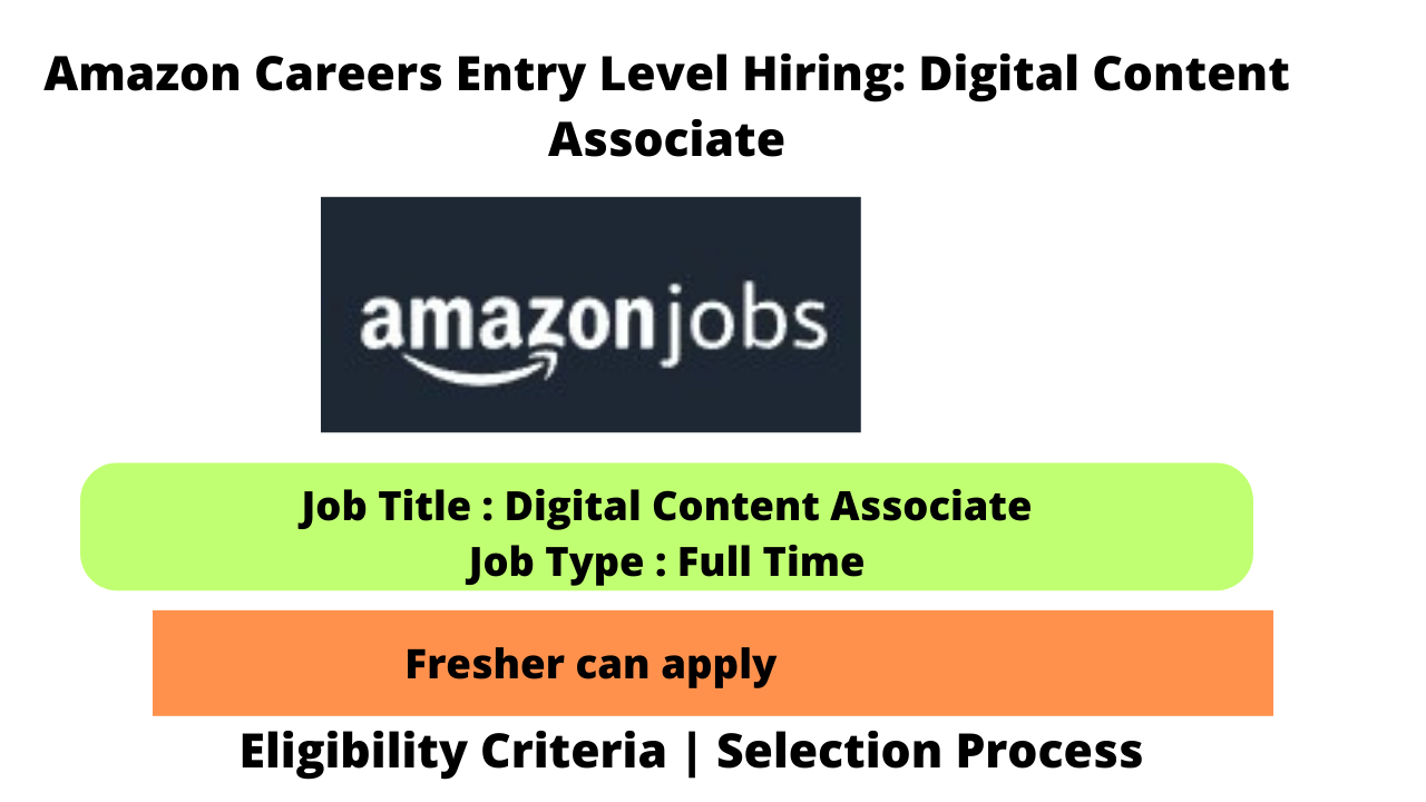 Amazon Careers Entry Level Hiring