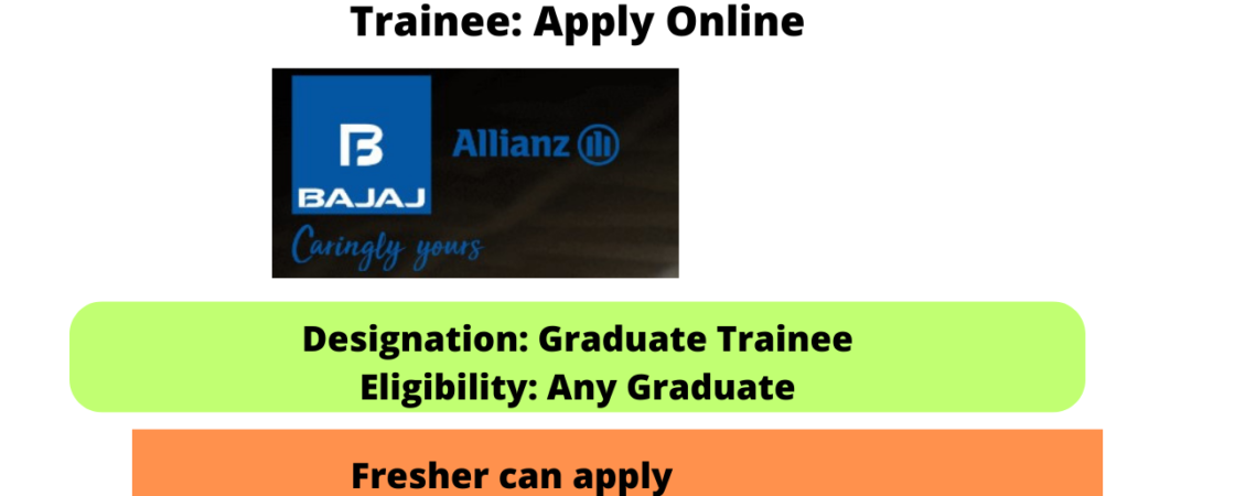 Bajaj Allianz Careers Freshers Hiring for Graduate Trainee