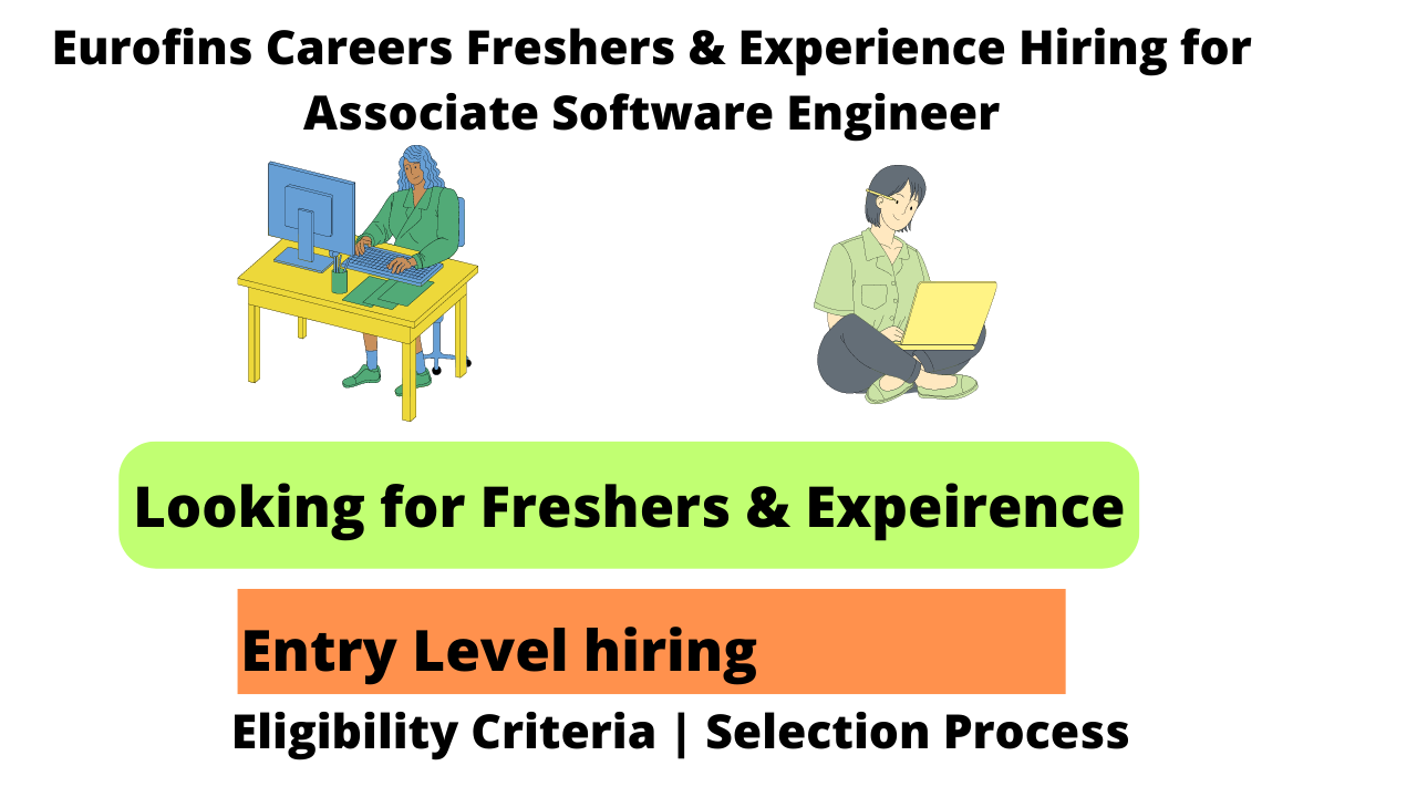 Eurofins Careers Freshers & Experience Hiring for Associate Software Engineer