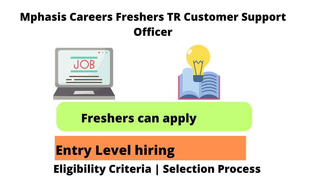 Mphasis Careers Freshers TR Customer Support Officer