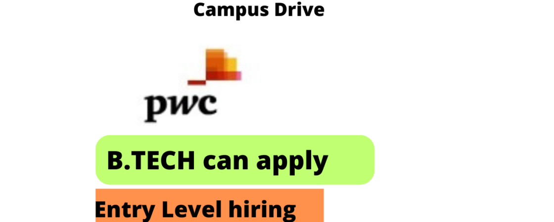 PwC Careers Freshers Hiring for Intern