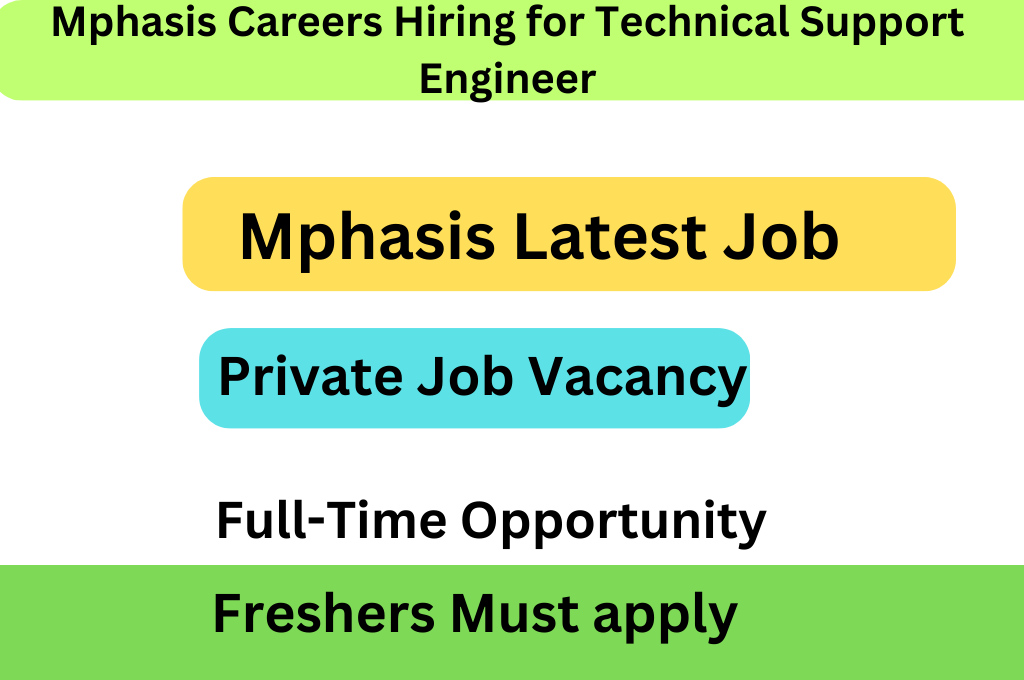 Mphasis Careers Freshers & Experience Hiring