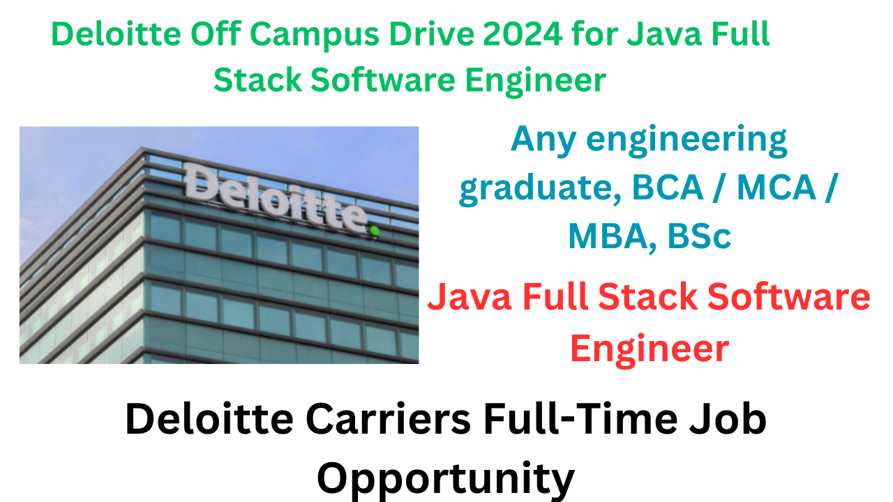 Deloitte Off Campus Drive 2024