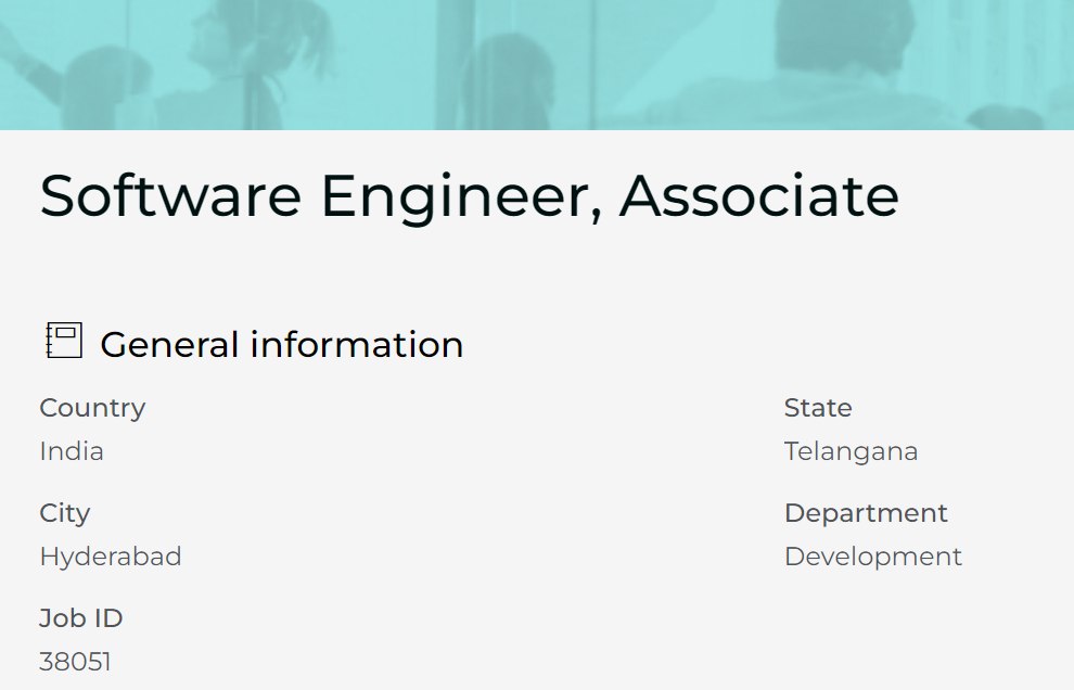 Infor is hiring for Software Engineer