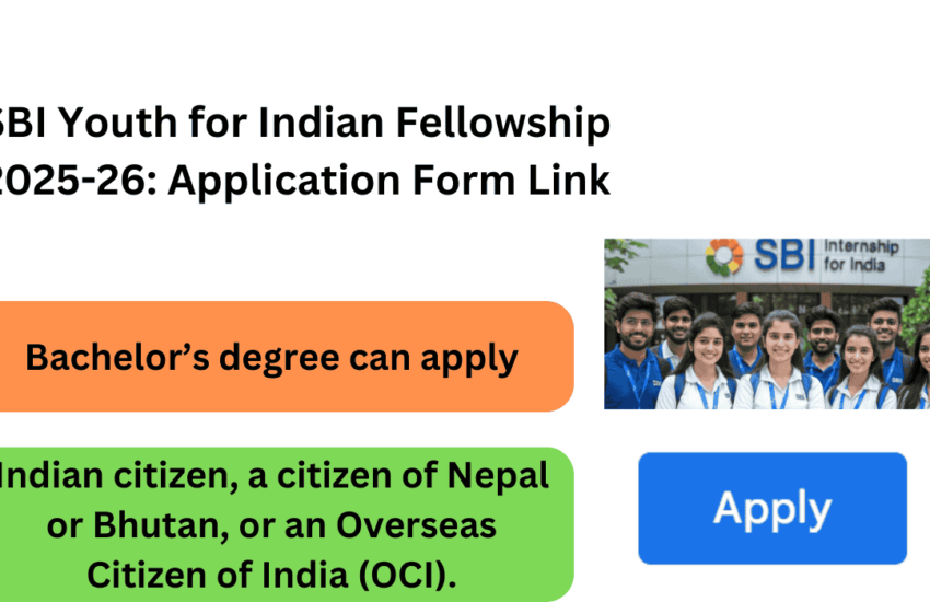 SBI Youth for Indian Fellowship