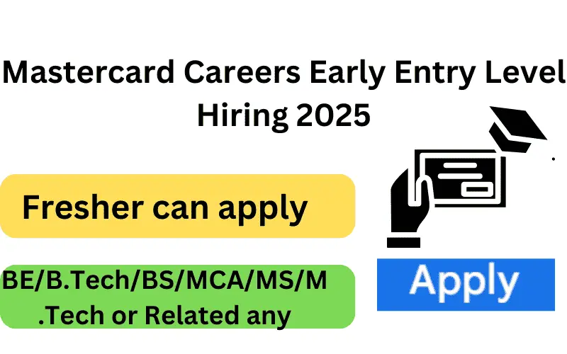 Mastercard Careers Early Entry Level Hiring 2025